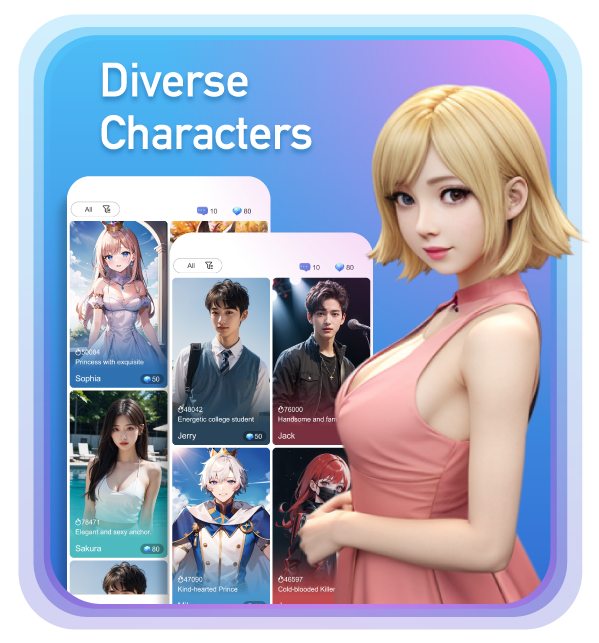 AI Characters - Diverse Characters